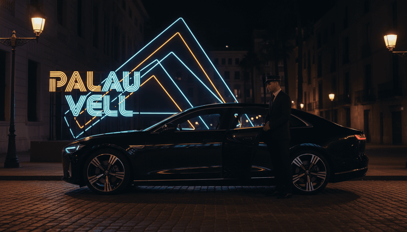 Veicolo premium per transfer privato nightlife Barcellona