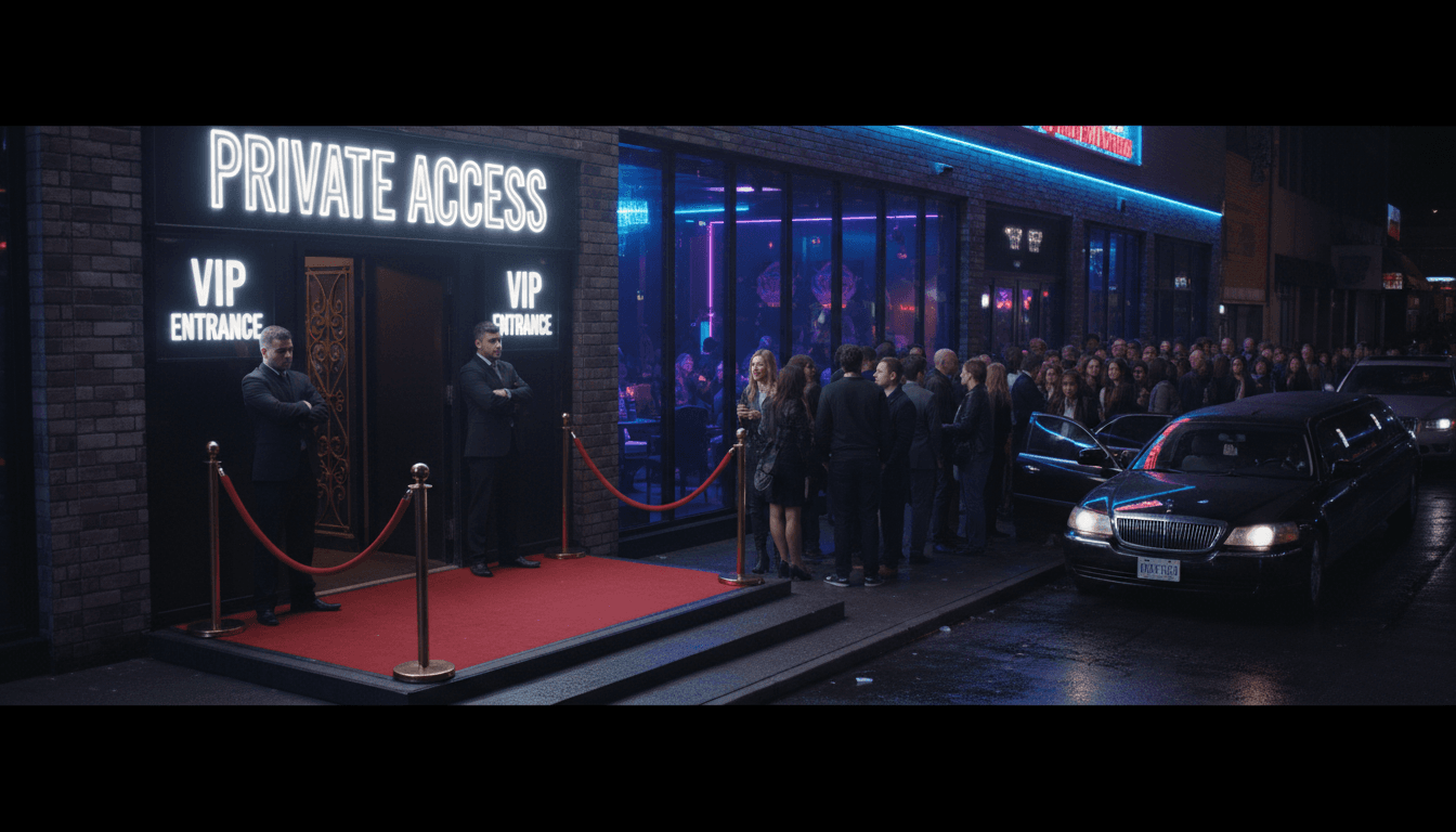 VIP entry bypass at Barcelona nightclub
