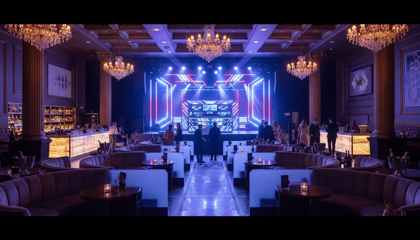 Strip club VIP Barcellona — locale esclusivo con zona riservata