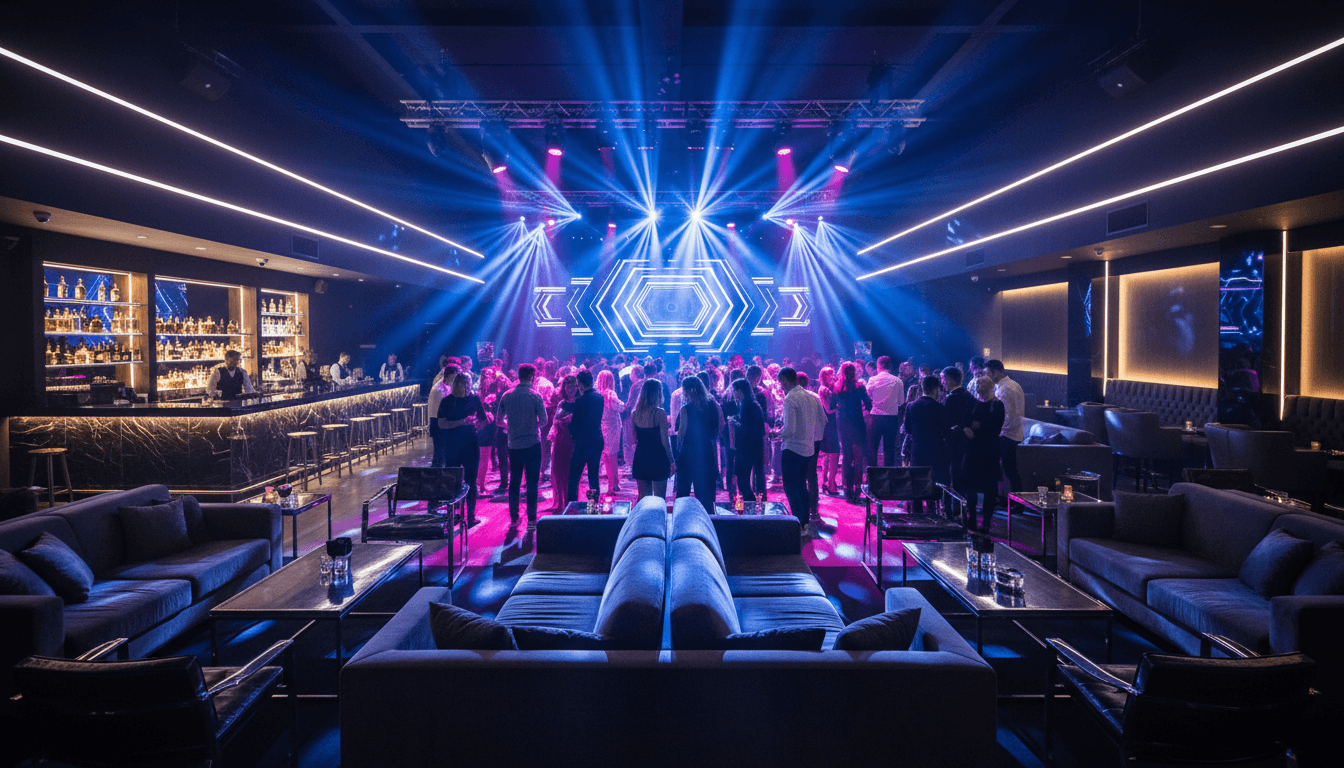 Strip club moderno ed elegante a Barcellona