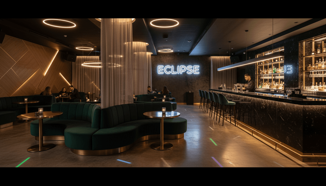 Exclusive VIP nightclub lounge in Barcelona with premium seating and sophisticated lighting