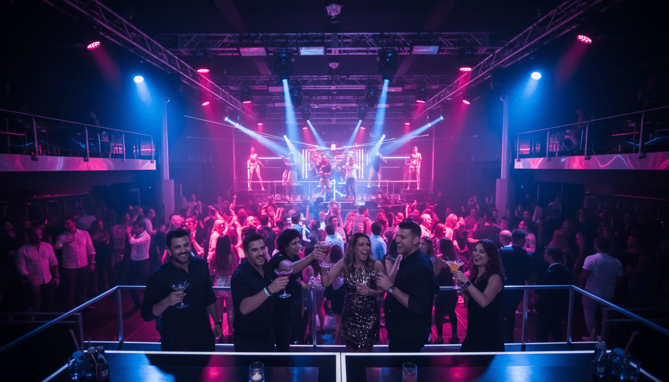 Bling Bling Barcelona — nightclub glamour con R&B e hip hop