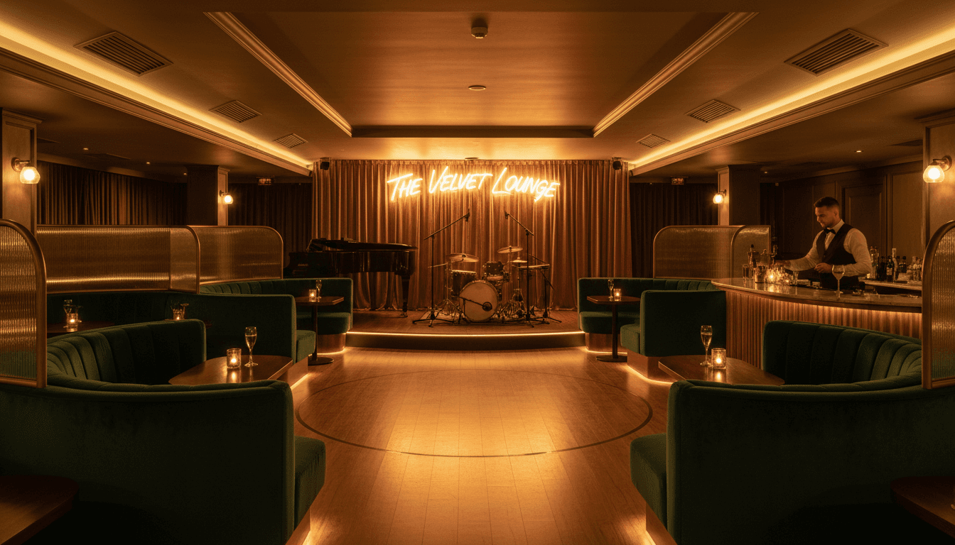 La Privee Barcelona intimate VIP booth