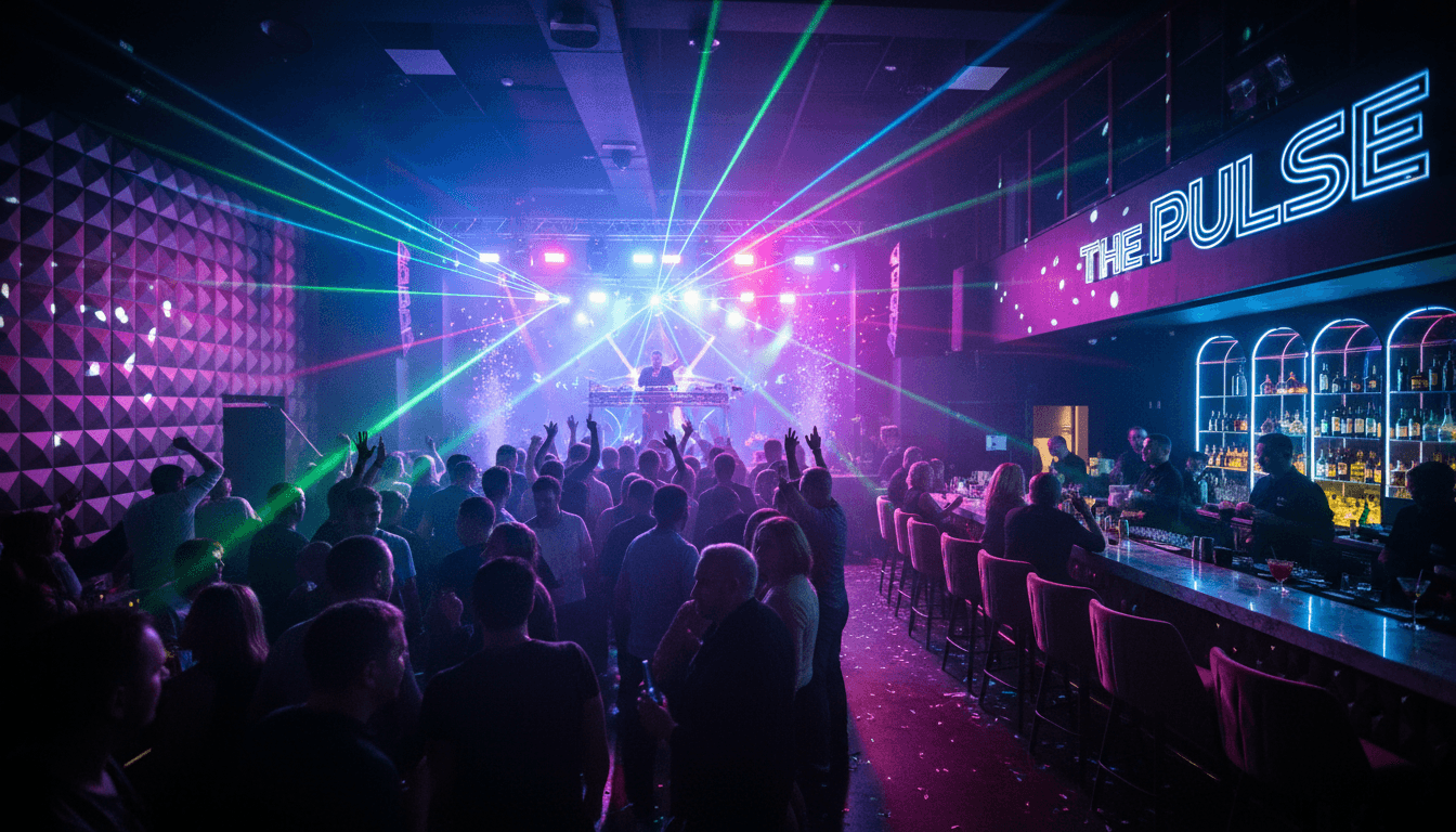 Crazy Horse Barcelona main stage and seating area